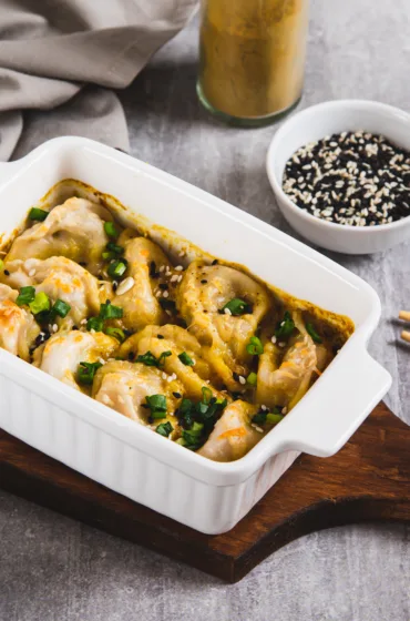 Trader Joe’s Viral Dumpling Bake